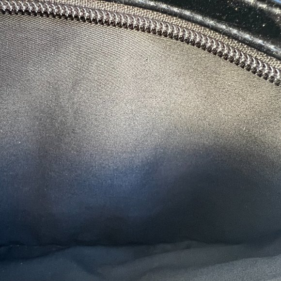 Lulu Guinness Women's Black Twill White Floral Pattern Shoulder Strap Totes Bag - Picture 7 of 12